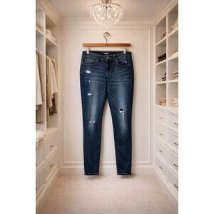 Denizen Levi’s Modern Skinny Jeans Womens W31 Distressed Stretch Dark Wash